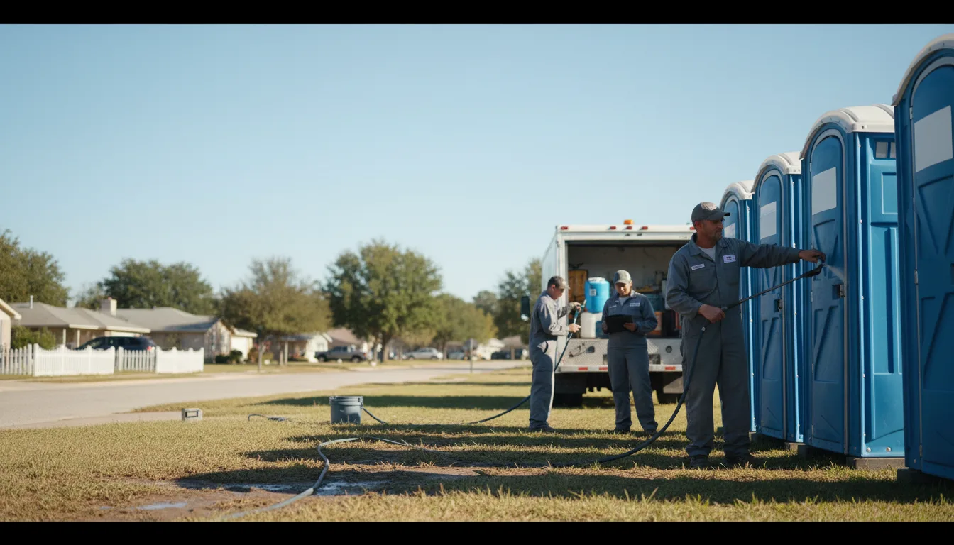 Long-Term Portable Toilet Rental in Whitewater, KS near me